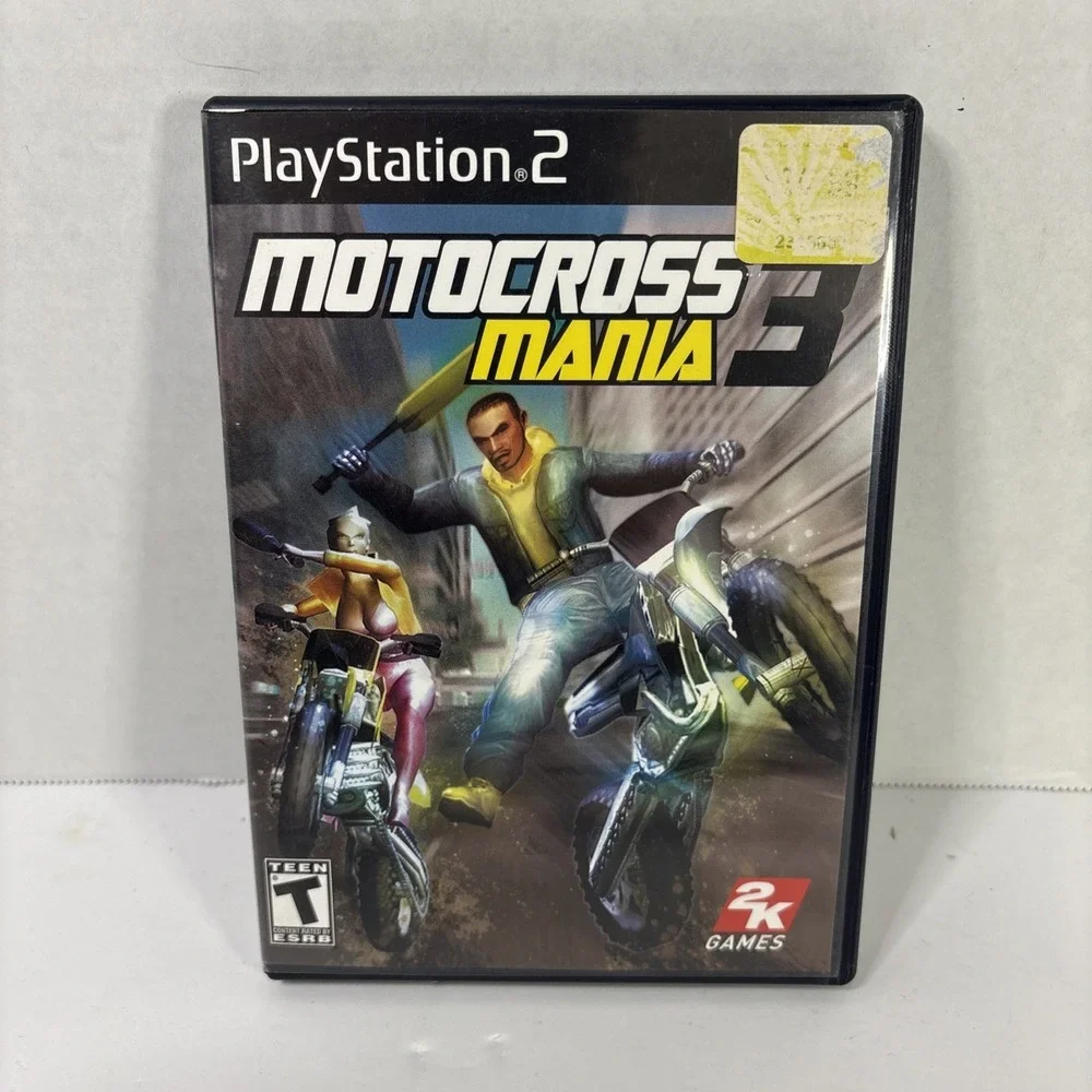 Motocross Mania 3 Sony PlayStation 2 PS2 2005 2K Games CIB NTSC SLUS-21229